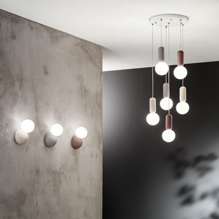 Ondaluce - Nástěnné svítidlo ROCK 1xG9/7W/230V bílá