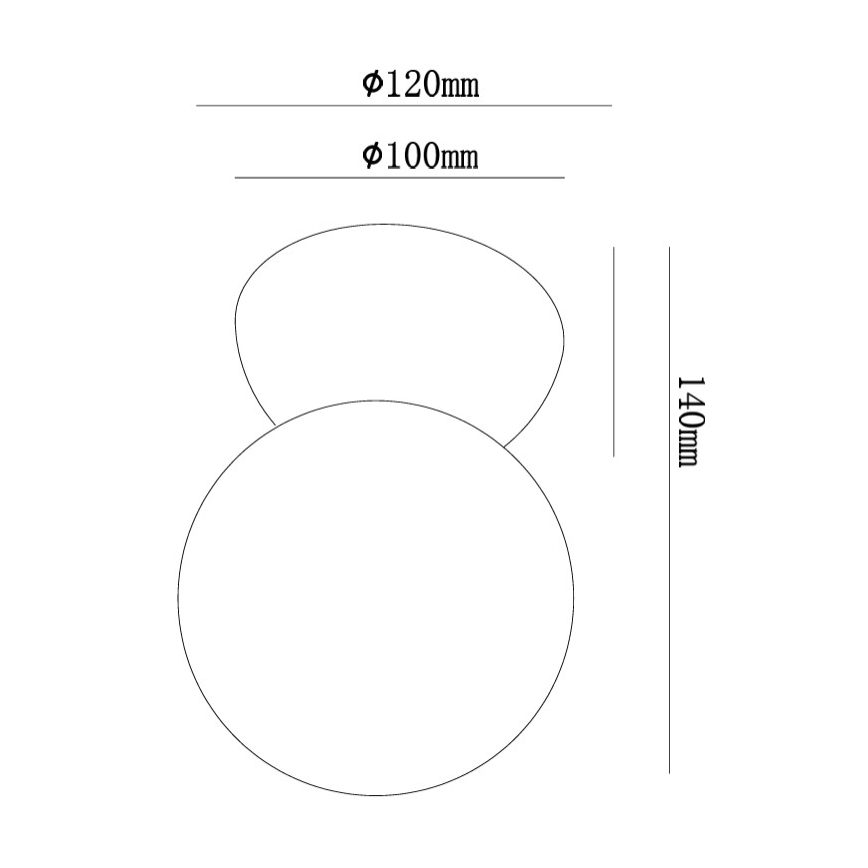 Ondaluce - Nástěnné svítidlo ROCK 1xG9/7W/230V bílá