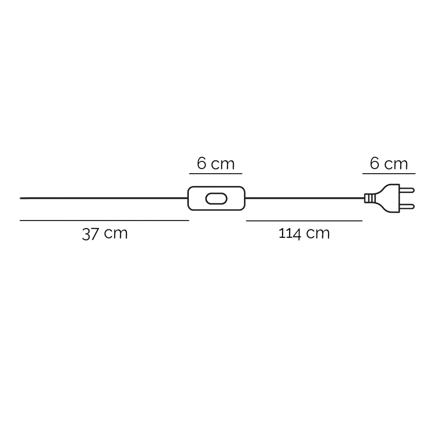 ONLI - Děstká lampička TITTA 1xE14/6W/230V 20 cm bílá