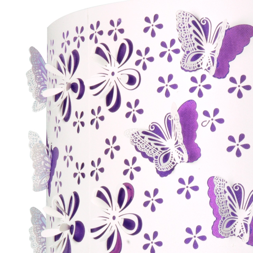 ONLI - Dětský lustr TITILLA 1xE27/22W/230V fialová/bílá