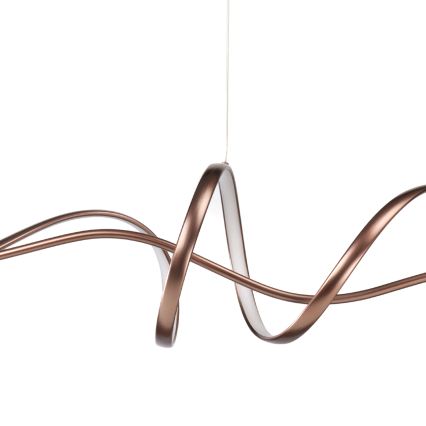 ONLI - LED Lustr na lanku KELLY LED/28W/230V měděná