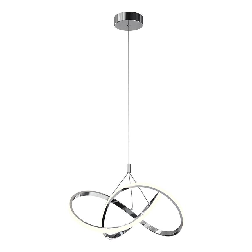 ONLI - LED Lustr na lanku LOOP LED/40W/230V 4000K lesklý chrom