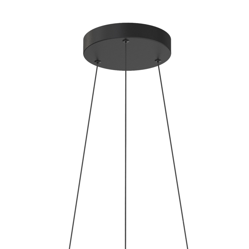 ONLI - LED Lustr na lanku MATE LED/40W/230V 4000K černá