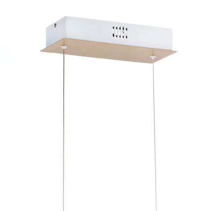 ONLI - LED Lustr na lanku NILO LED/70W/230V 4000K hnědá/bílá