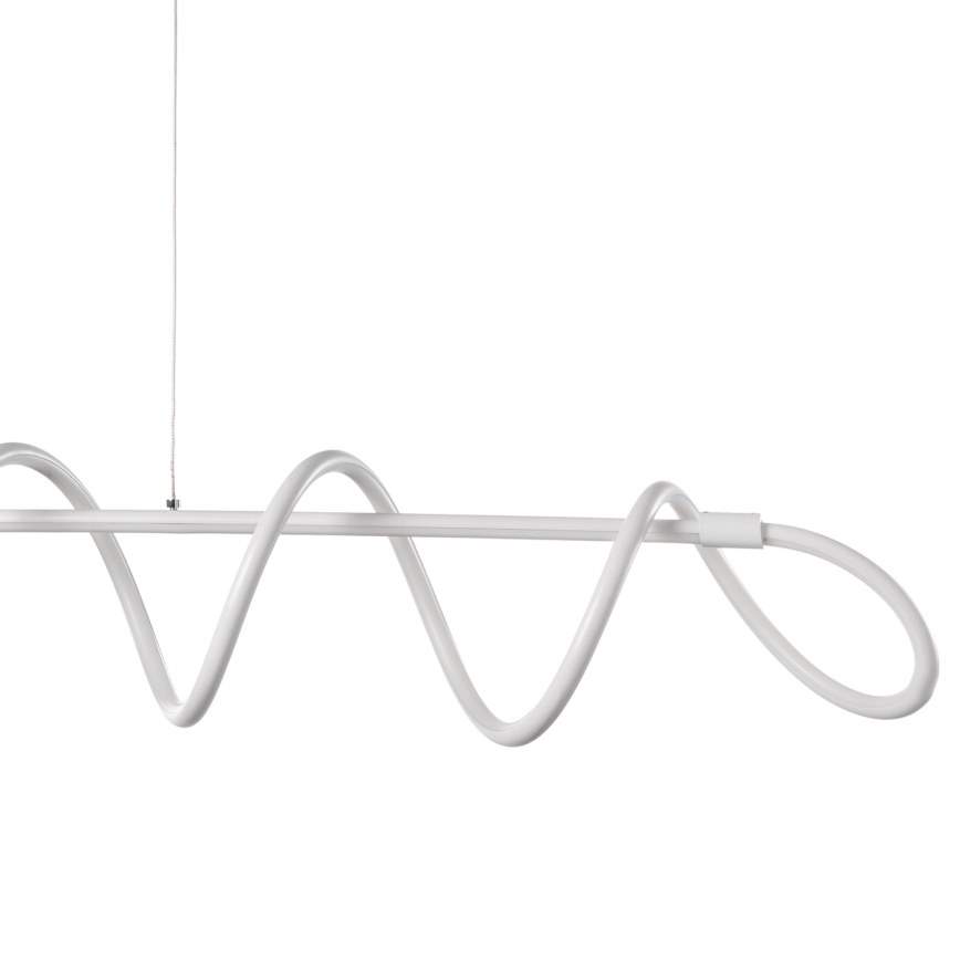 ONLI - LED Lustr na lanku SPIRALE LED/72W/230V 3000K bílá