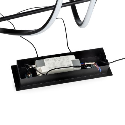 ONLI - LED Lustr na lanku TWIST LED/30W/230V 4000K černá