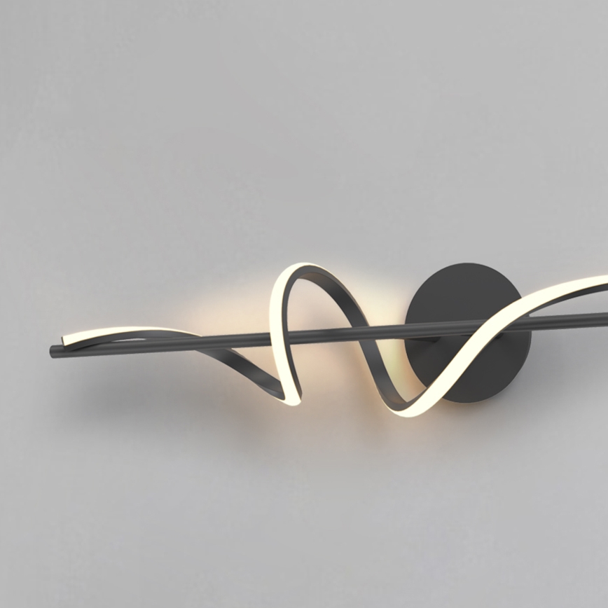 ONLI - LED Nástěnné svítidlo TWIST LED/25W/230V 4000K černá