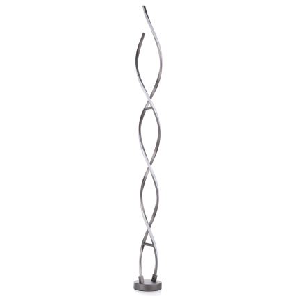 ONLI - LED Stojací lampa DNA LED/24W/230V 4000K stříbrná