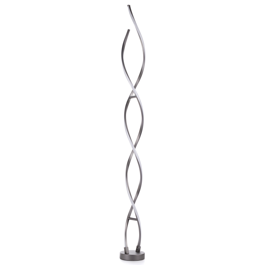ONLI - LED Stojací lampa DNA LED/24W/230V 4000K stříbrná