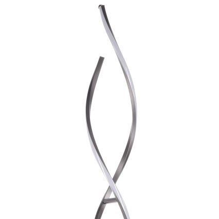 ONLI - LED Stojací lampa DNA LED/24W/230V 4000K stříbrná