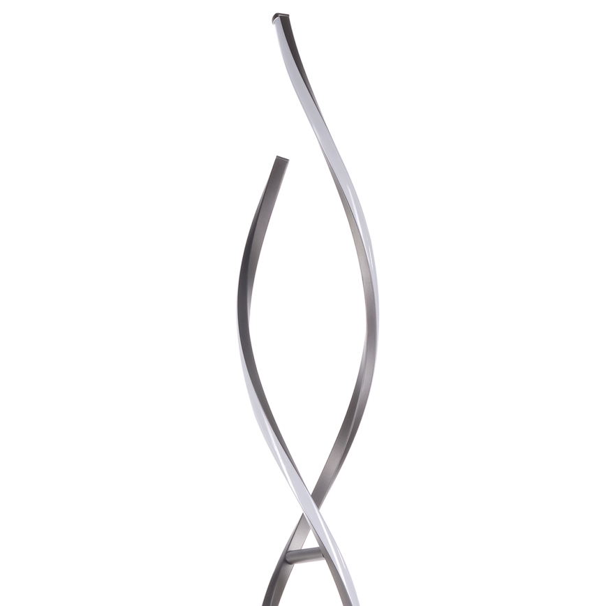 ONLI - LED Stojací lampa DNA LED/24W/230V 4000K stříbrná