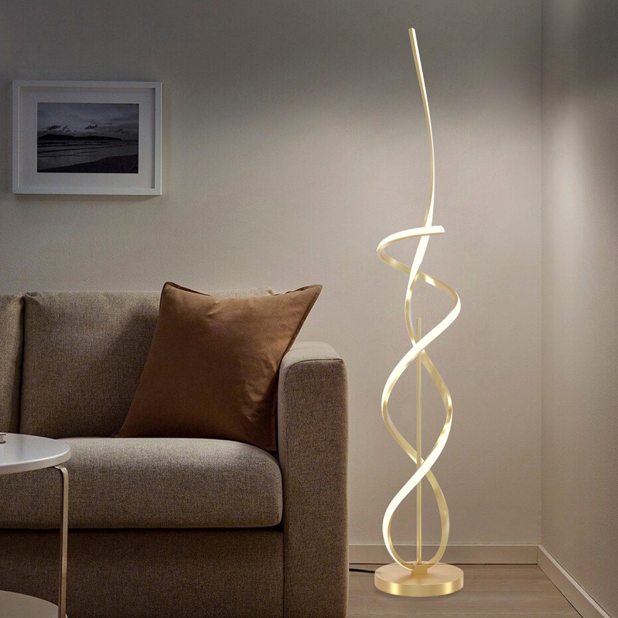 ONLI - LED Stojací lampa KIRA LED/31W/230V 4000K zlatá