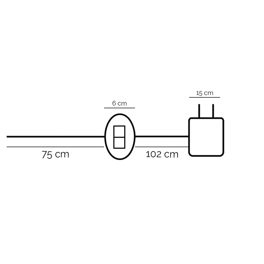 ONLI - LED Stolní lampa DAFNE LED/12W/230V 4000K 48 cm černá