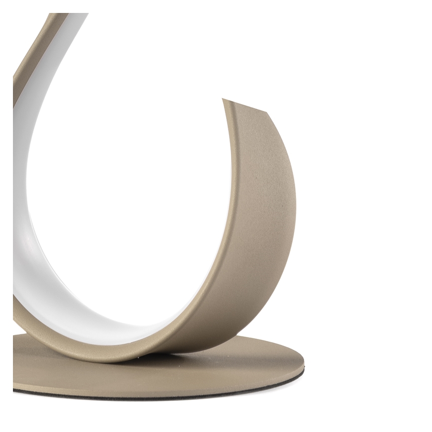 ONLI - LED Stolní lampa MATISSE LED/12W/230V 28 cm béžová