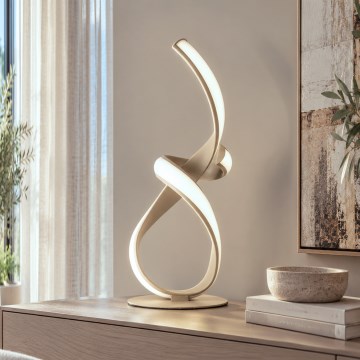 ONLI - LED Stolní lampa MATISSE LED/22W/230V 60 cm béžová