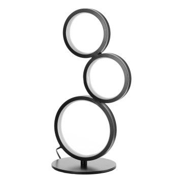 ONLI - LED Stolní lampa RINGS LED/17W/230V 4000K 37 cm černá