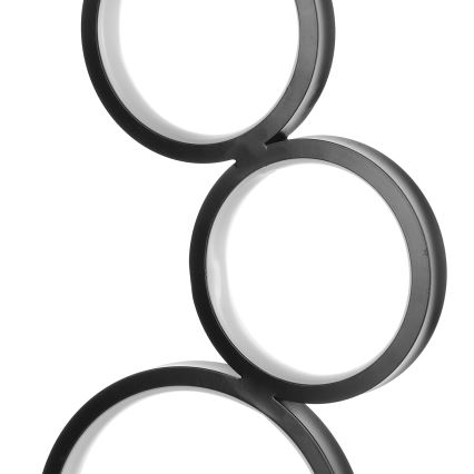 ONLI - LED Stolní lampa RINGS LED/17W/230V 4000K černá