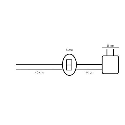ONLI - LED Stolní lampa RINGS LED/17W/230V 4000K černá