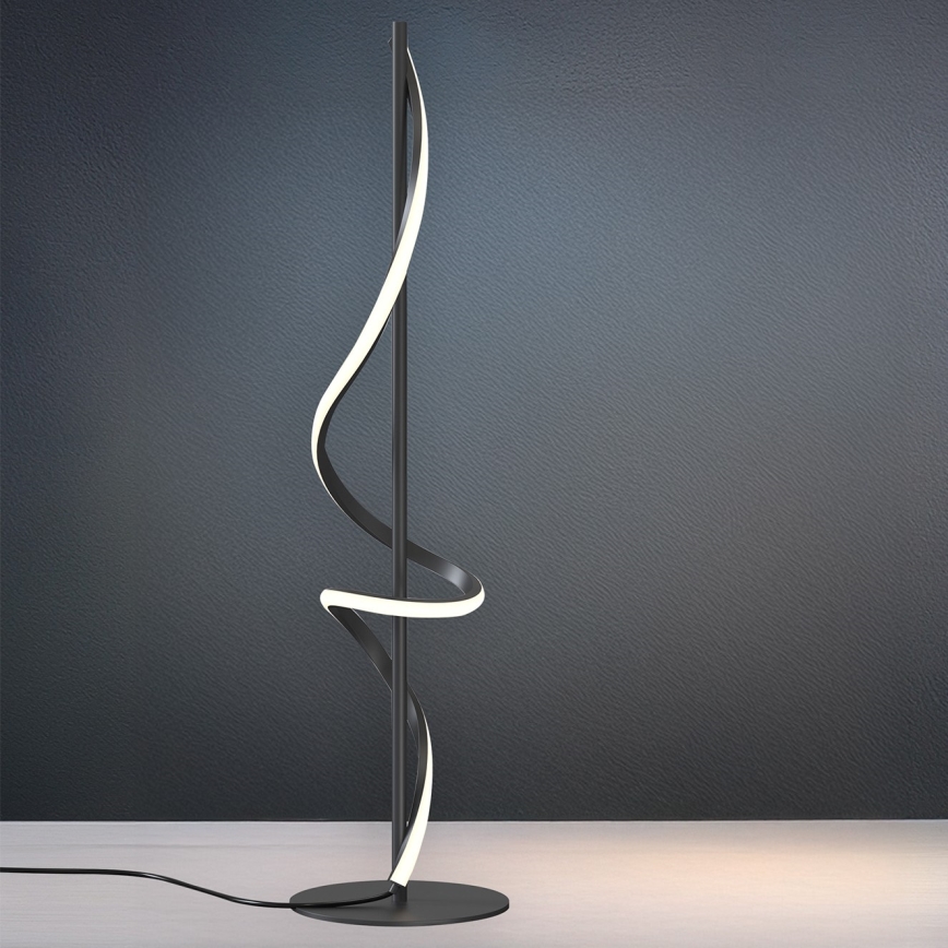 ONLI - LED Stolní lampa TWIST LED/16W/230V 4000K 81 cm černá