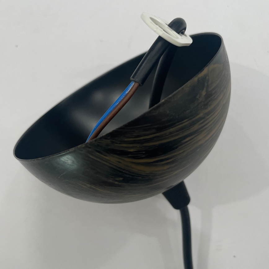 ONLI - Lustr na lanku MAIDA 1xE27/15W/230V pr. 50 cm hnědá