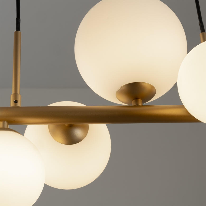 ONLI - Lustr na lanku PALOMA 10xG9/10W/230V zlatá