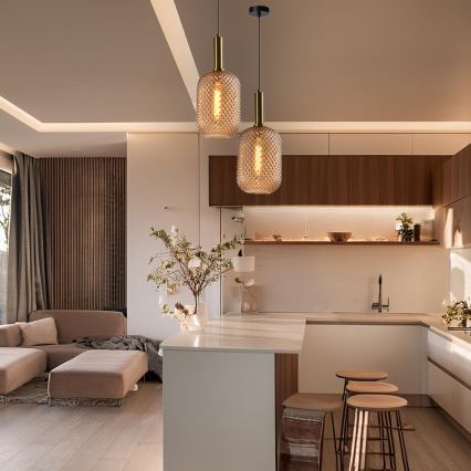 ONLI - Lustr na lanku PIGNA 1xE27/15W/230V