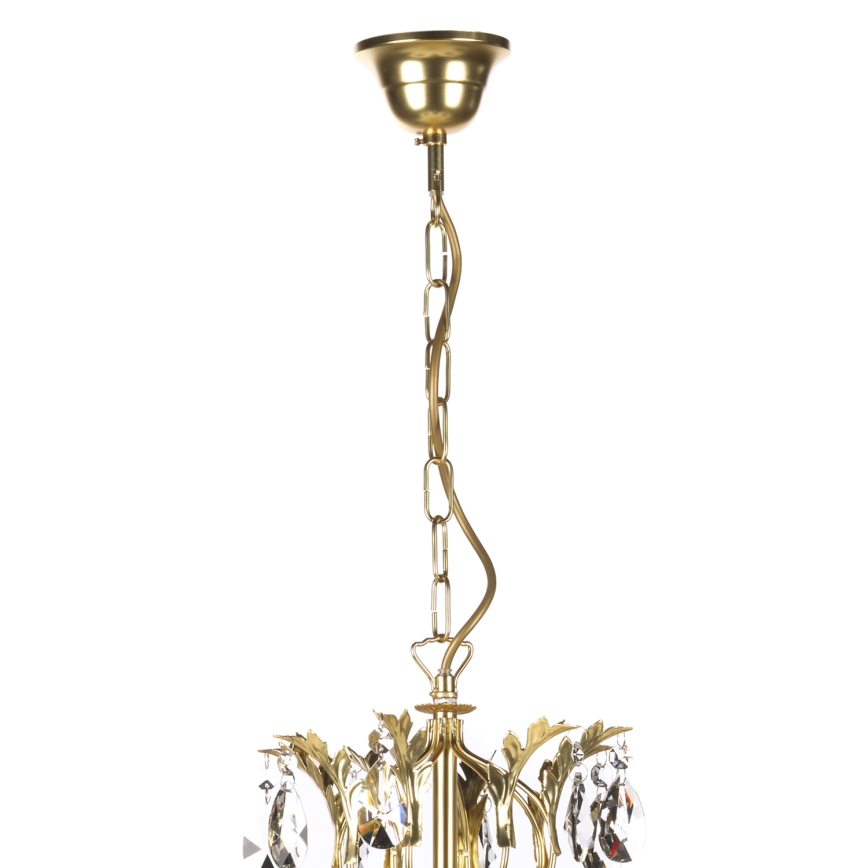 ONLI - Lustr na řetězu KAREN 8xE14/6W/230V zlatá