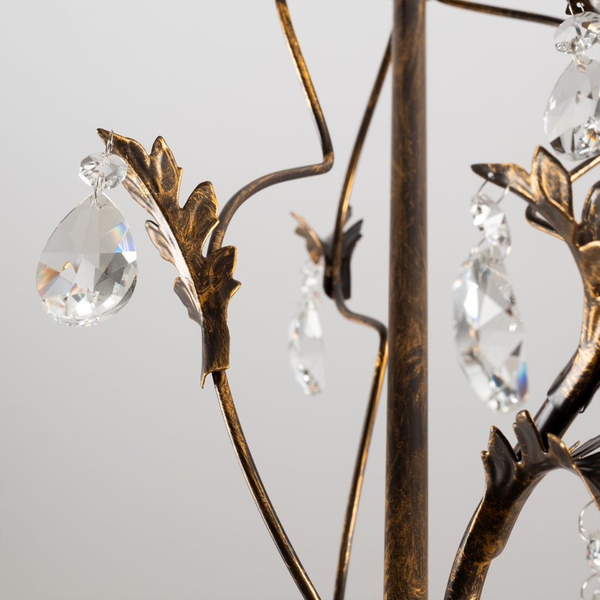 ONLI - Lustr na řetězu TERESA 5xE14/6W/230V bronzová