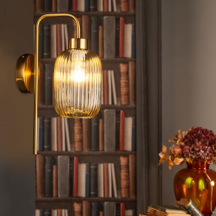 ONLI - Nástěnná lampa DOROTY 1xE27/15W/230V mosaz