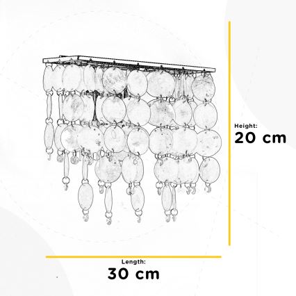 ONLI - Nástěnné svítidlo MAKANI 2xE14/6W/230V