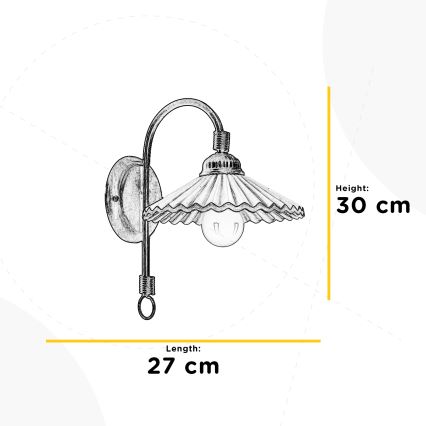 ONLI - Nástěnné svítidlo ROSINA 1xE14/6W/230V