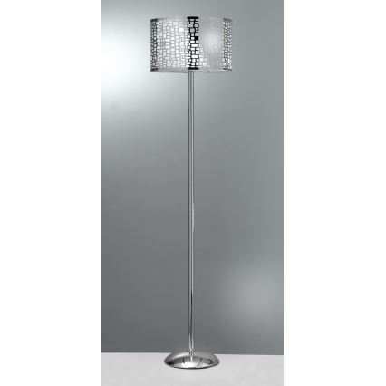 ONLI - Stojací lampa BRUCE 1xE27/15W/230V matný chrom