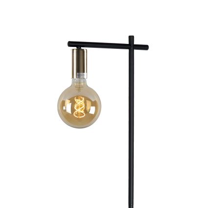 ONLI - Stojací lampa CROSS 1xE27/22W/230V černá/mosaz