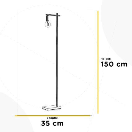 ONLI - Stojací lampa CROSS 1xE27/22W/230V