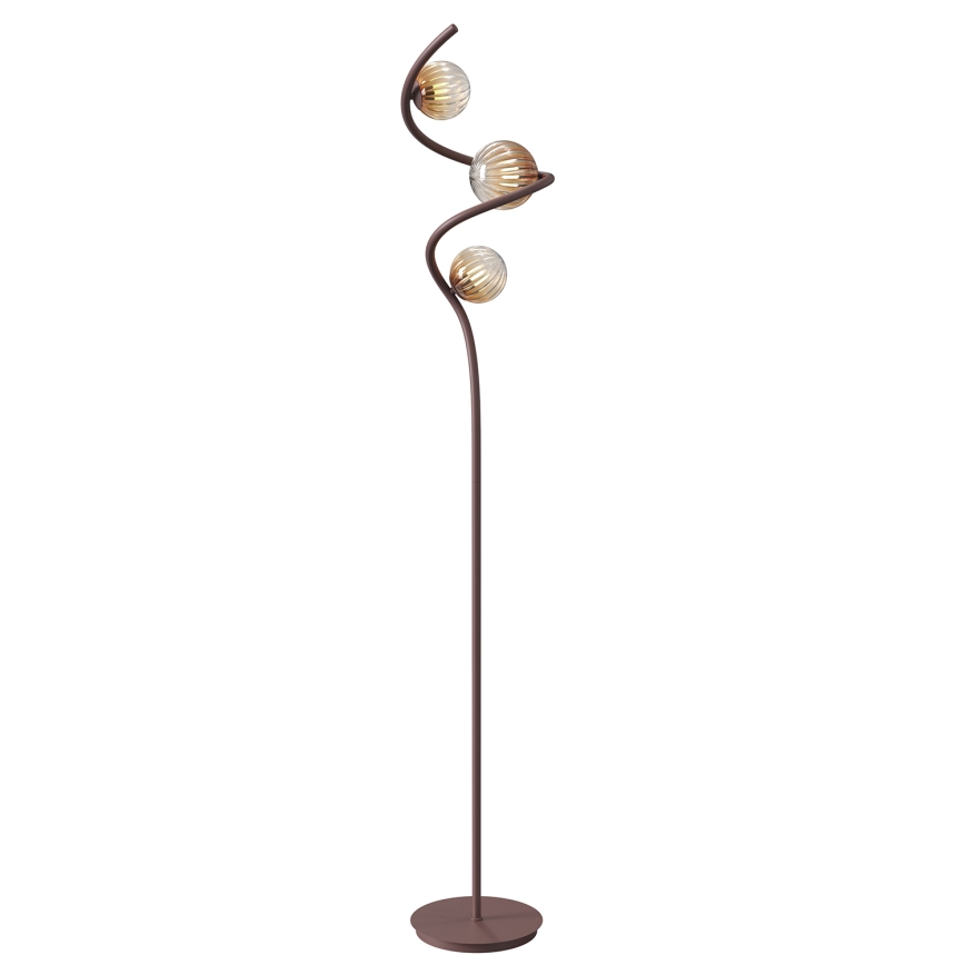 ONLI - Stojací lampa FRIDA 3xG9/10W/230V měděná