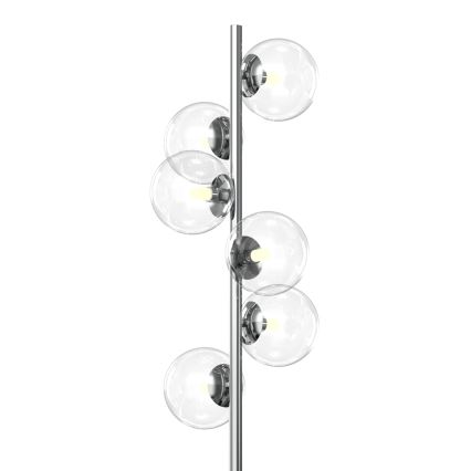 ONLI - Stojací lampa KIMBERLY 6xG9/6W/230V lesklý chrom