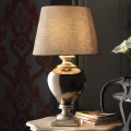 ONLI - Stolní lampa AMADEUS 1xE27/15W/230V šedá