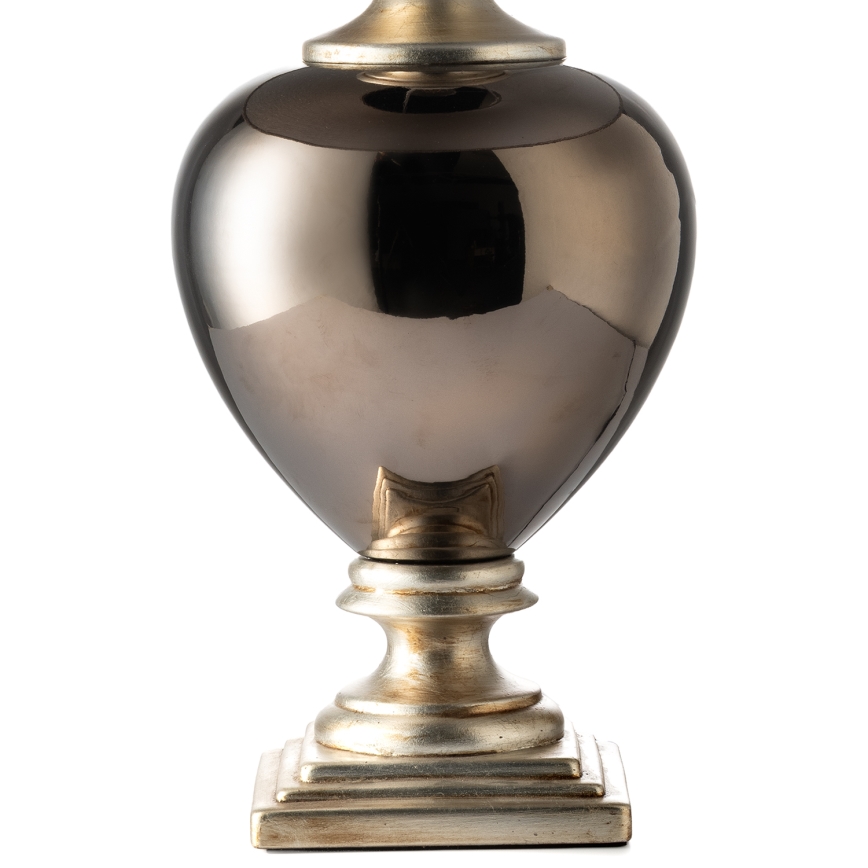 ONLI - Stolní lampa AMADEUS 1xE27/15W/230V šedá