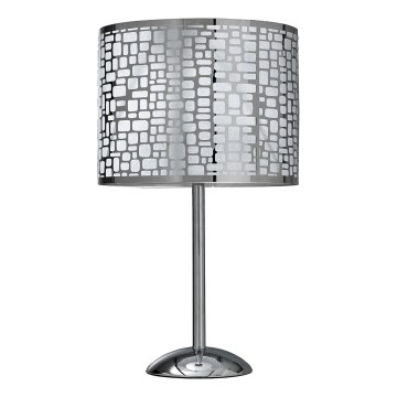 ONLI - Stolní lampa BRUCE 1xE27/15W/230V 52 cm matný chrom