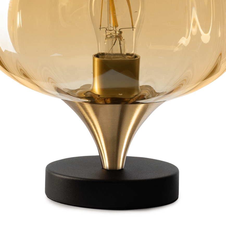 ONLI - Stolní lampa ELIDE 1xE27/15W/230V černá/měděná