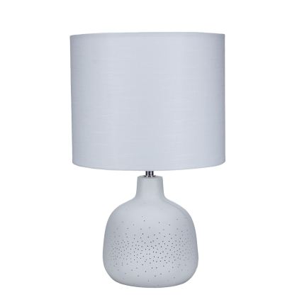 ONLI - Stolní lampa ELUMA 2xE27/15W/230V 48 cm bílá
