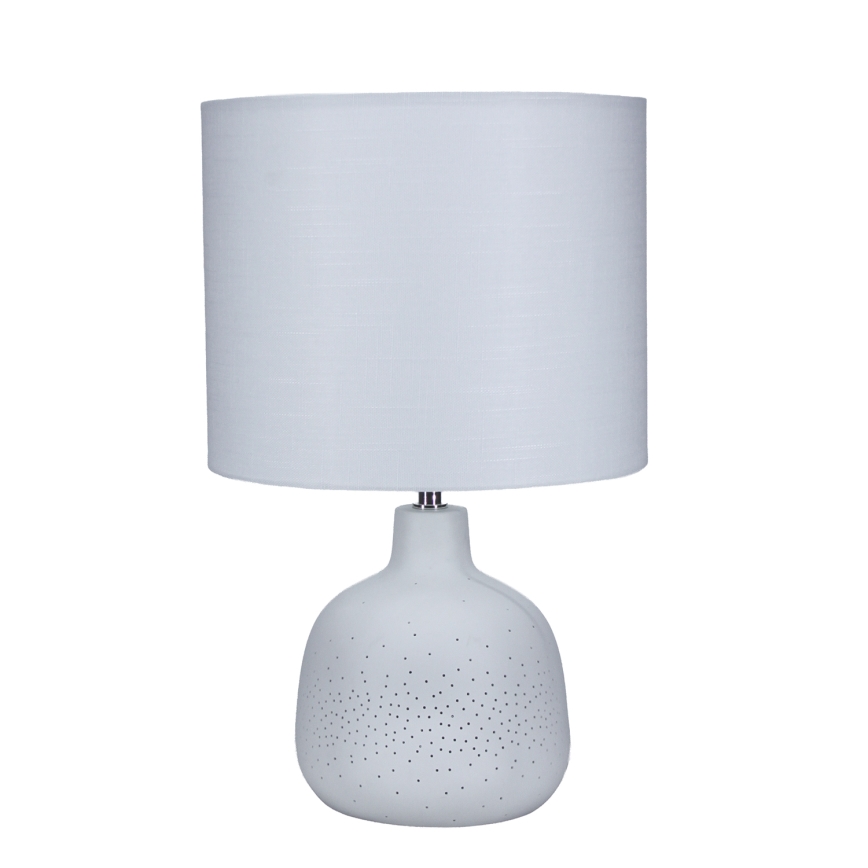 ONLI - Stolní lampa ELUMA 2xE27/15W/230V 48 cm bílá