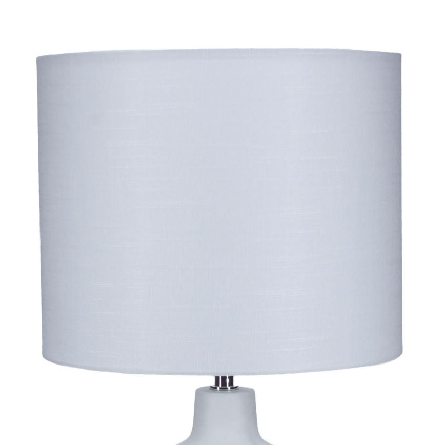 ONLI - Stolní lampa ELUMA 2xE27/15W/230V 48 cm bílá