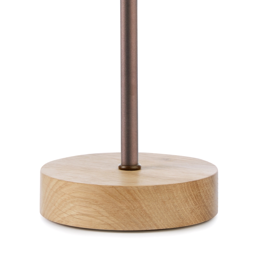 ONLI - Stolní lampa FLORA 1xE27/22W/230V 28 cm zelená/zlatá