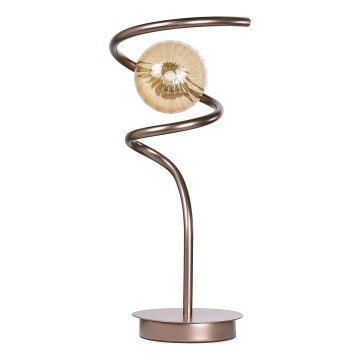 ONLI - Stolní lampa FRIDA 1xG9/10W/230V 42 cm měděná