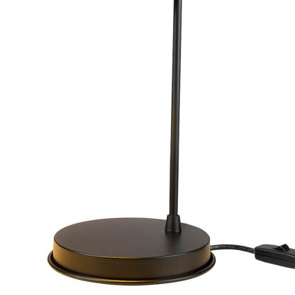 ONLI - Stolní lampa ISTANBUL 1xE27/22W/230V 50 cm černá