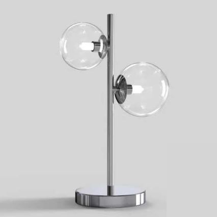 ONLI - Stolní lampa KIMBERLY 2xG9/6W/230V 40 cm lesklý chrom