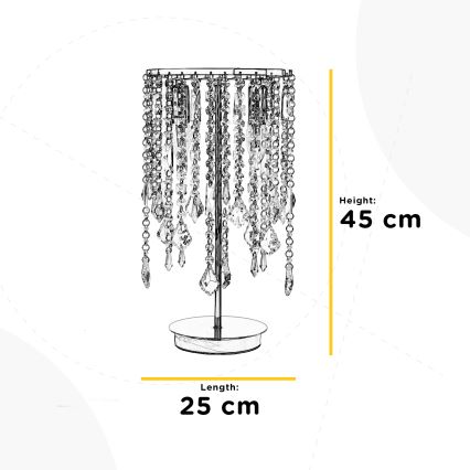 ONLI - Stolní lampa LAILA 2xE14/10W/230V 45 cm