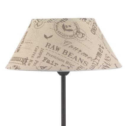 ONLI - Stolní lampa MAIDA 1xE27/15W/230V 40 cm hnědá
