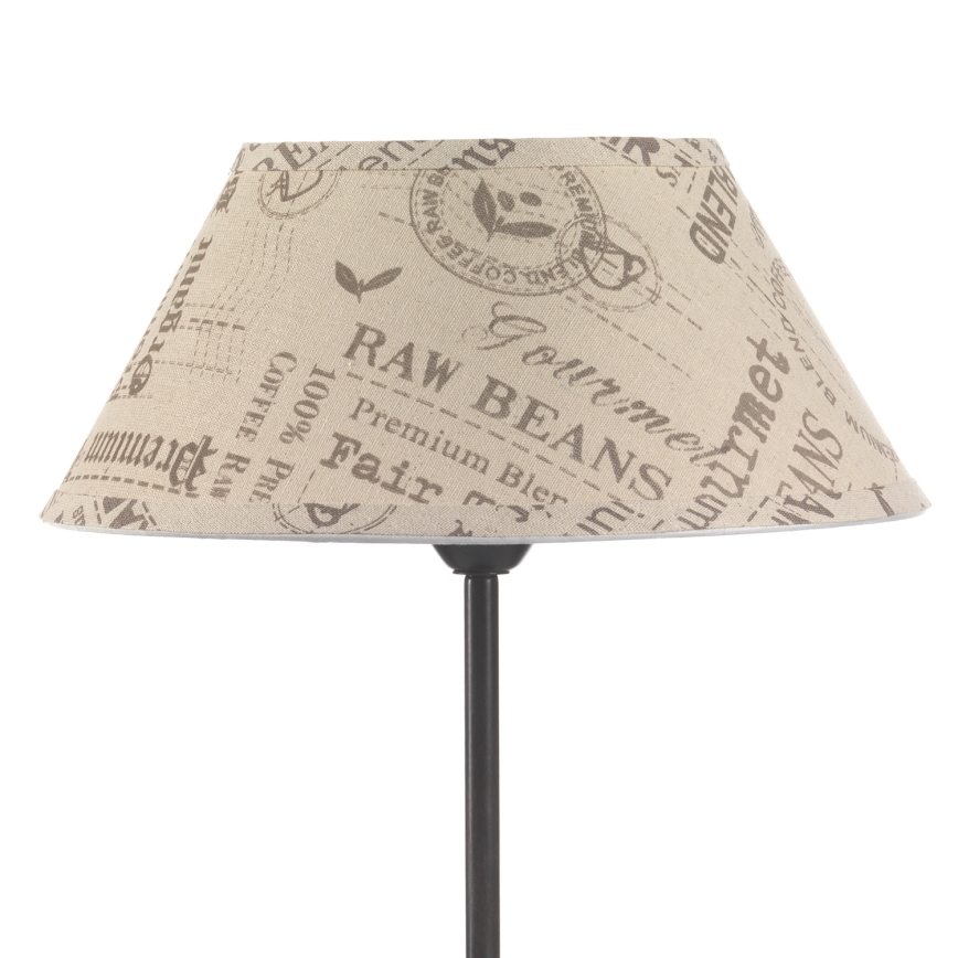 ONLI - Stolní lampa MAIDA 1xE27/15W/230V 40 cm hnědá
